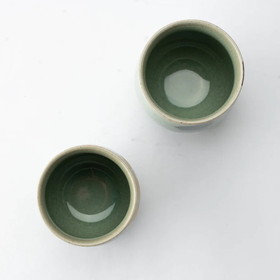 Gold and Silver Camellia Kutani Japanese Teapot Set