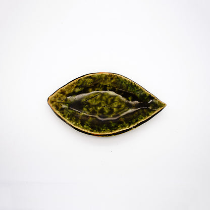 Oribe Konoha(Oribe Leaf) Small Plate