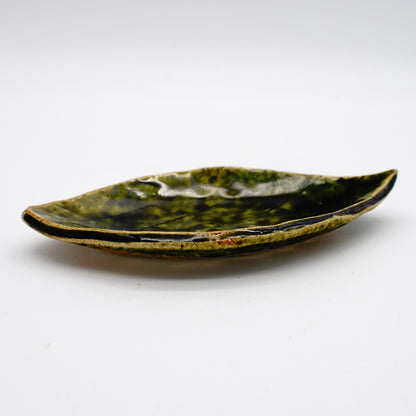 Oribe Konoha(Oribe Leaf) Small Plate